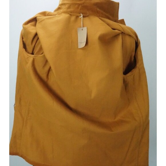 Anderson Sheppard Work Jacket Corduroy Coat Ochre Sz XXS Brand New - Picture 5 of 8